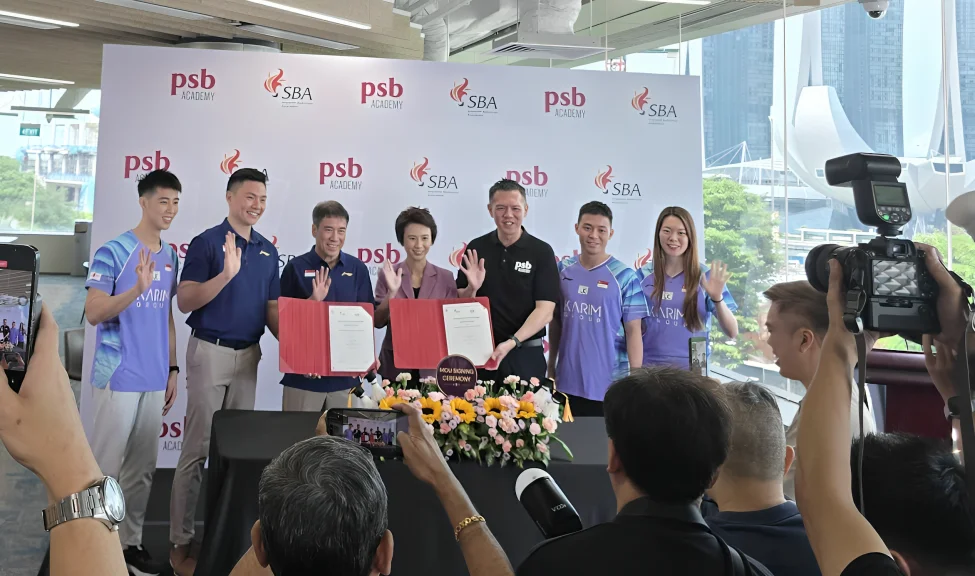 PSB Academy × Singapore Badminton Association — MOU Signing Ceremony